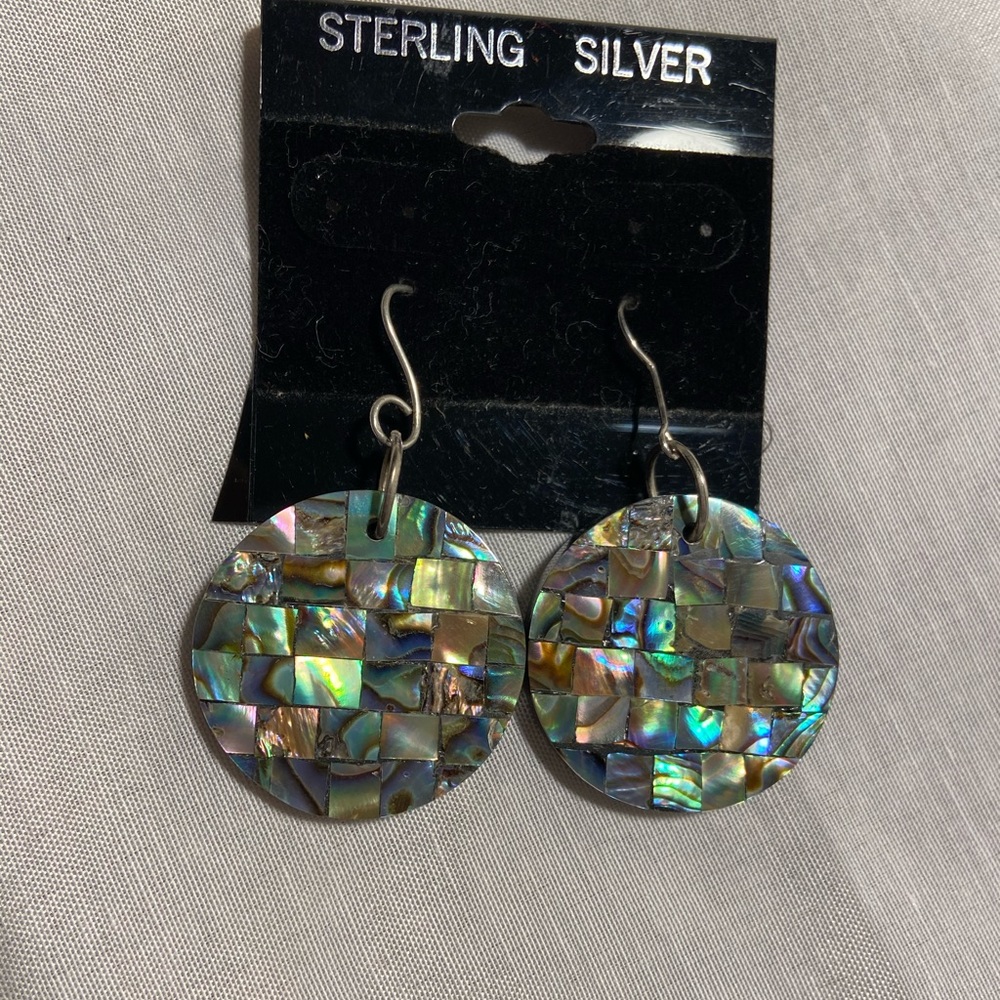 Handmade Sterling Silver Turqoise Earrings
